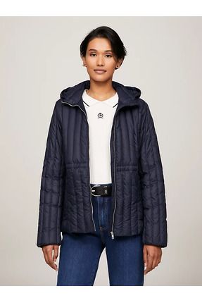 Tommy hilfiger padded hotsell down jacket women's