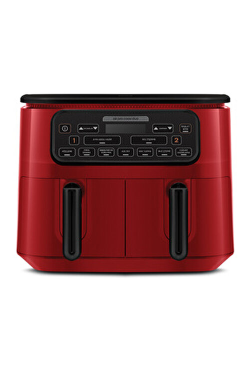 Air Pro Cook Duo Köz Xxxl 4+4 Litre Airfryer Ruby 8 Kişilik 153.09.01.2715-1