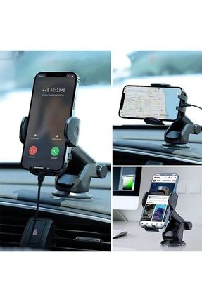 Lusso Shopping Otomatik Klipsli Araba Telefon Tutacağı Vakumlu Yüksek  Kalite Telefon Tutucu Fiyatı, Yorumları - Trendyol