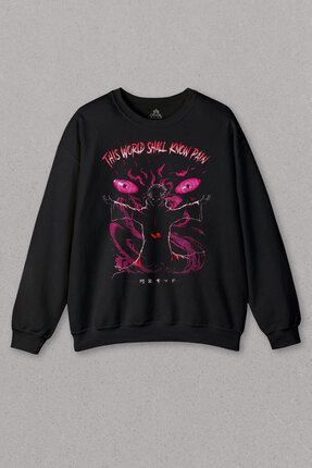 so cool Unisex Sweatshirt Anime Pain Retro Harajuku Japanese Japonca Urban Bask l Sweat Fiyat Yorumlar Trendyol