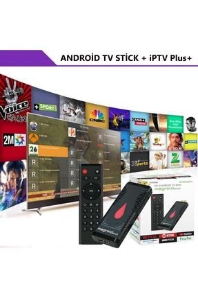 Android Tv Box 4k Stick, 2/16 Gb, Oyun Modu, Android 10 (FULL PAKET İPTV HEDİYE)