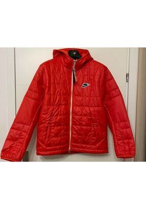 Red champion bubble coat top