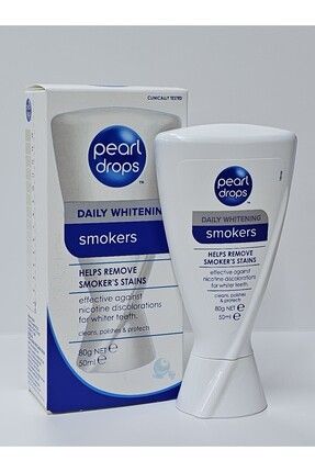Pearl Drops 2 Adet Smokers (SİGARA İÇENLER İÇİN) Gel Diş Macunu 50 Ml.  Fiyatı, Yorumları - Trendyol