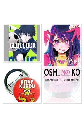 Oşinoko ve Blue Lock Manga seti (Kitap Kurdu Rozetli) kai021029228