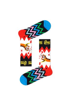 Happy Socks thal zel Seri Unisex Happy Socks Limited Bowie Electric Tiger Socks