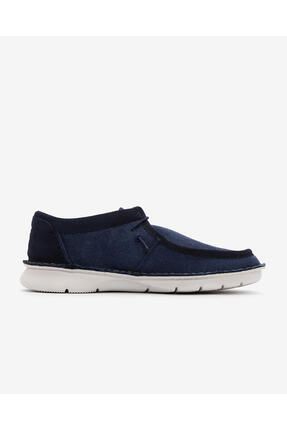 Navy blue clarks deals