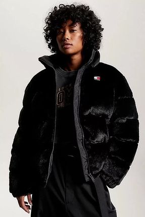 Tommy hilfiger top faux fur