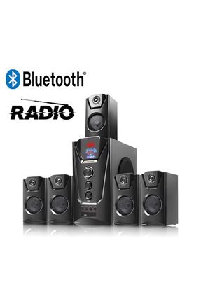 Bluetoothlu 5+1 Dijital Yeni Nesil Ekran Radyolu Usb Ses Sistemi