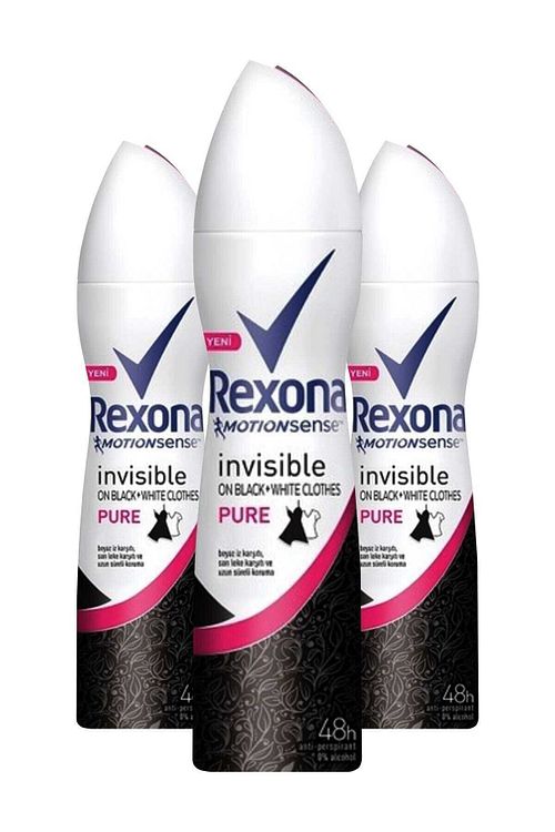 Rexona Kadin Deodorant Sprey Invisible Pure 150 Ml X 3 Fiyati Yorumlari Trendyol Rexona Kadin Deodorant Sprey Invisible Pure 150 Ml X 3 Fiyati Yorumlari Trendyol