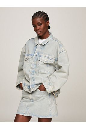 Oversized tommy hilfiger jacket clearance
