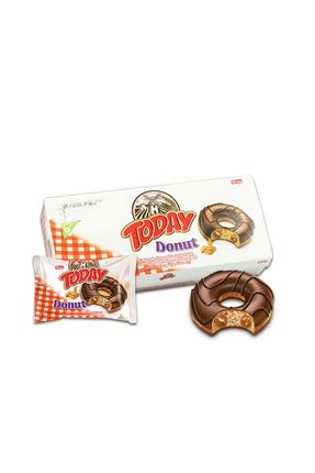 Today Donut Karamelli Kek Çoklu Paket Kutu 35 Gr. 6 Adet (1 Paket)