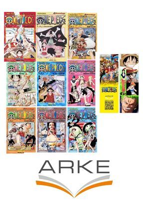 One Piece 8-9-10-11-12-13-14-15-16. Ciltler Manga Seti (ARKE AYRAÇ HEDİYELİ)