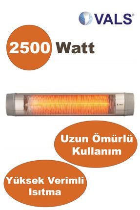 WH 25 Q - Duvar Tipi Infrared Quartz Isıtıcı