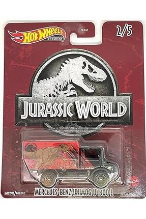 HOT WHEELS Premium 2 5 Jurassic World Mercedes Benz Unimog U 1300 L Model Araba