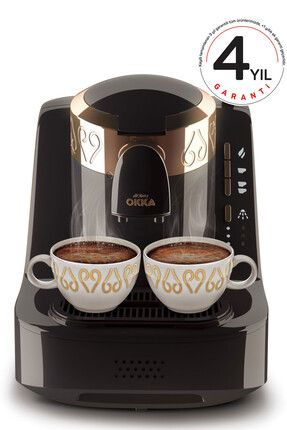 OK001 Okka Türk Kahve Makinesi - Siyah