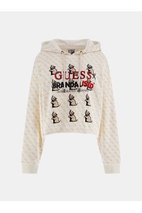 Guess Quattro Kad n Sweatshirt Fiyat Yorumlar Trendyol