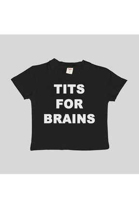 ShordieWorldwide Tits For Brains Baby Tee Fiyat Yorumlar Trendyol