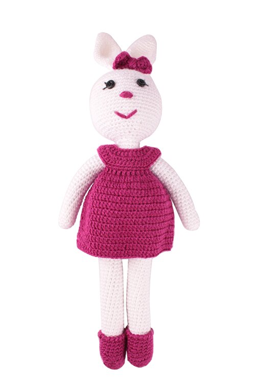 Enda Home Collection Amigurumi Tavsan Bebek Organik Ev Yapimi Orgu Oyuncak Uyku Arkadasi 43 Cm Fiyati Yorumlari Trendyol