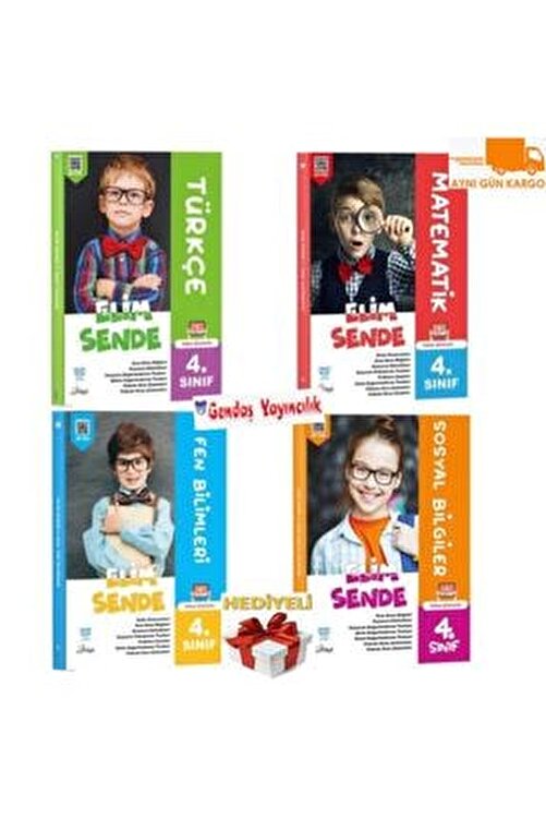 Gendas Yayinlari Gendas Elim Sende 4 Sinif Tum Dersler 4 Kitap Fiyati Yorumlari Trendyol