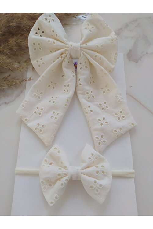 Mellonia Cc Anne Kiz Bebek Fisto Fiyonk Toka Bandana Seti Ekru Fiyati Yorumlari Trendyol