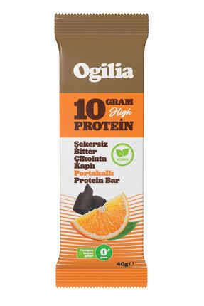 Portakallı Yüksek Proteinli Bar 12'li