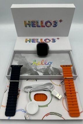 ecocenter Hello Watch 3+ Plus Amoled Ekran 4 Kordonlu Ultra 49mm Watch 9  Şarj Pusula 4gb ROM Akıllı Saat Fiyatı, Yorumları - Trendyol