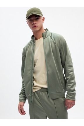 GAP Erkek Ye il GapFit Track Sweatshirt Fiyat Yorumlar Trendyol
