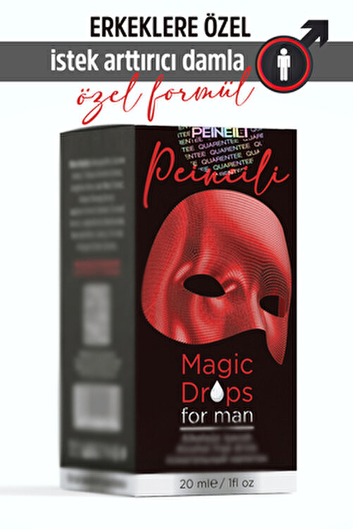 Magic Drops Formen Erkeklere Özel Libido Yükseltici Azdiriçıx Damla 20ml P19