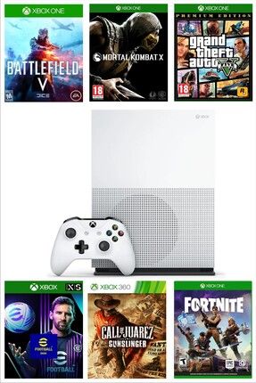 Microsoft XBOX One S All Digital 1 TB Te hir Cihaz 6 Ay