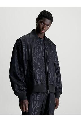 Calvin klein jacket logo sales