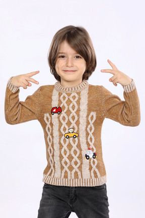 Erkek Çocuk Regular Fit Basic Triko Kazak