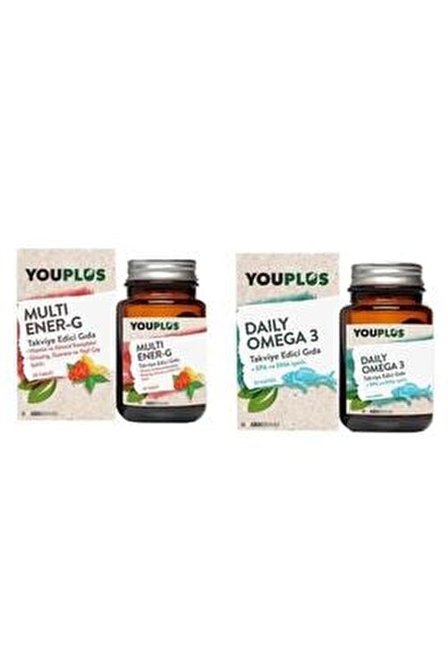 youplus multi ener g multivitamin 30 tablet daily omega 3 30 kapsul fiyati yorumlari trendyol