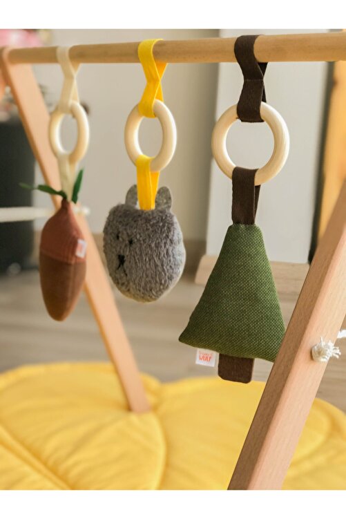 Babywulf Pelus Orman Oyun Agaci Baby Gym Bebek Egzersiz Istasyonu Aktivite Merkezi Cilasiz Fiyati Yorumlari Trendyol