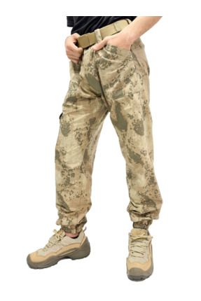 Cepli Kamuflaj Kamuflaj Askeri Pantolon - Avcı Dağcı Asker Pantolonu