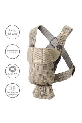 BabyBj rn Kanguru Mini 3d Mesh Grey Beige Fiyat Yorumlar