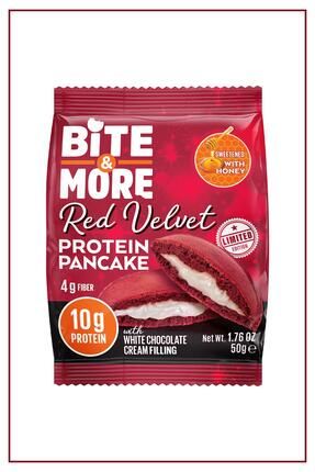 Bite & More Protein Pancake / Proteinli Pankek 50 gram Red Velvet