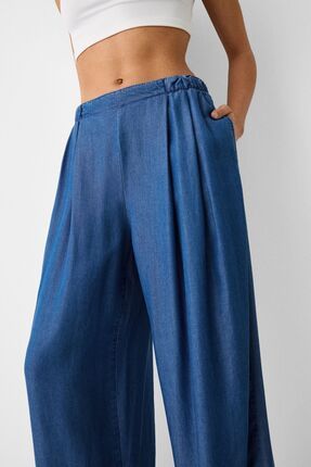 Bershka culotte jean clearance