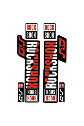 ROCK SHOX Maşa Sticker Yüksek Kalite Yapışkanlık Elektrikli Bisiklet Aksesuarı ve Çeşitleri
