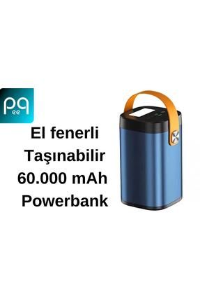 60.000 Mah Hızlı Şarj Ve El Feneri Özellikli Powerbank