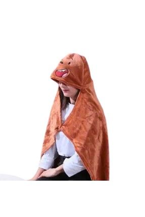 Miniso We Bare Bears Lisansl Katlanabilir Battaniye Boz Ay Fiyat Yorumlar Trendyol