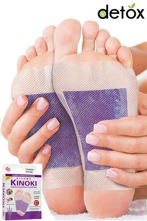 Ayak Detoks Lavanta Yağı Kinoki Detox Toksin Atıcı Ayak Bandı Detox Foot Patch 10 Adet