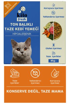 Fresh Ton Balıklı Kedi Yemeği 85 gr