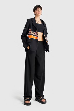 its basic Kadın Siyah Renk Skater Fit Bol Kesim Pantolon Fiyatı, Yorumları  - Trendyol