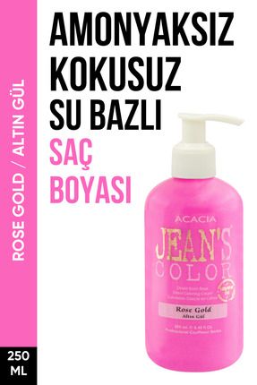 Jeans color rose discount gold