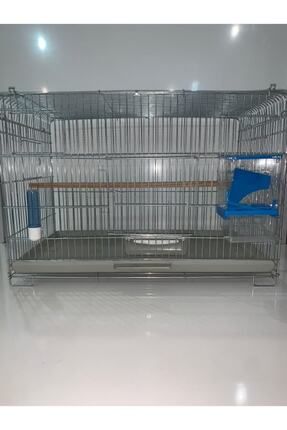 Kuş Kafesi Blu Kafes 60.35.40 Kalın Telli Ayaklı Üst Üste Eklenebilir Üretim Kafesi
