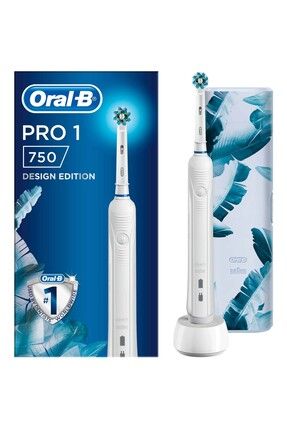Pro1 750 Şarj Edilebilir Diş Fırçası Beyaz Seyahat Kabı Hediye