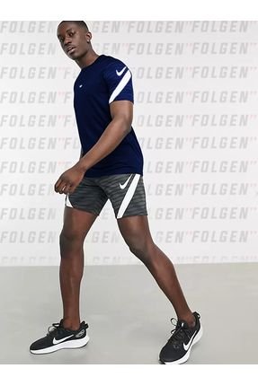 Nike Football Strike 21 t shirt in Navy Blue Erkek Dri fit