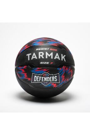 Tarmak Erkek Basketbol Topu - 7 Numara - Siyah / Kırmızı / Mavi - R500