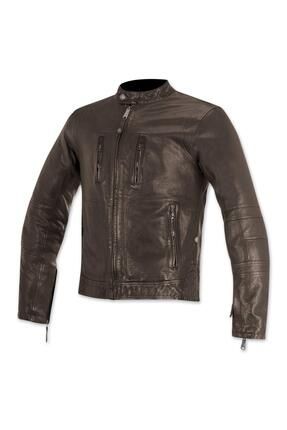 Alpinestars brass leather best sale jacket
