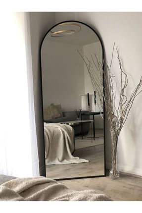 180x70 Siyah Boy Aynası